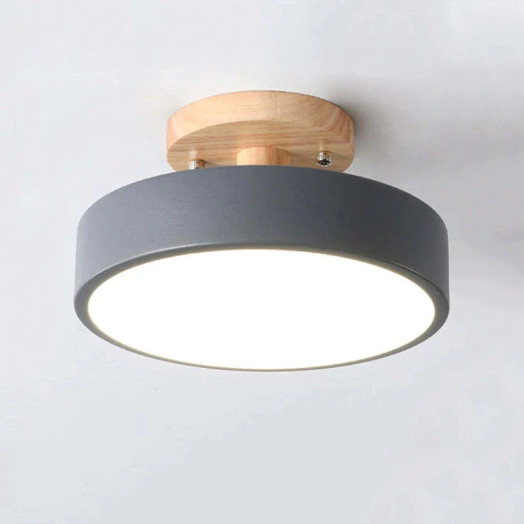 NovaGlow - Modern LED Ceiling Lamp with Adjustable Light