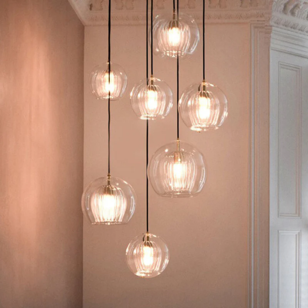 AuroraSphere - Spherical Glass LED Pendant Light