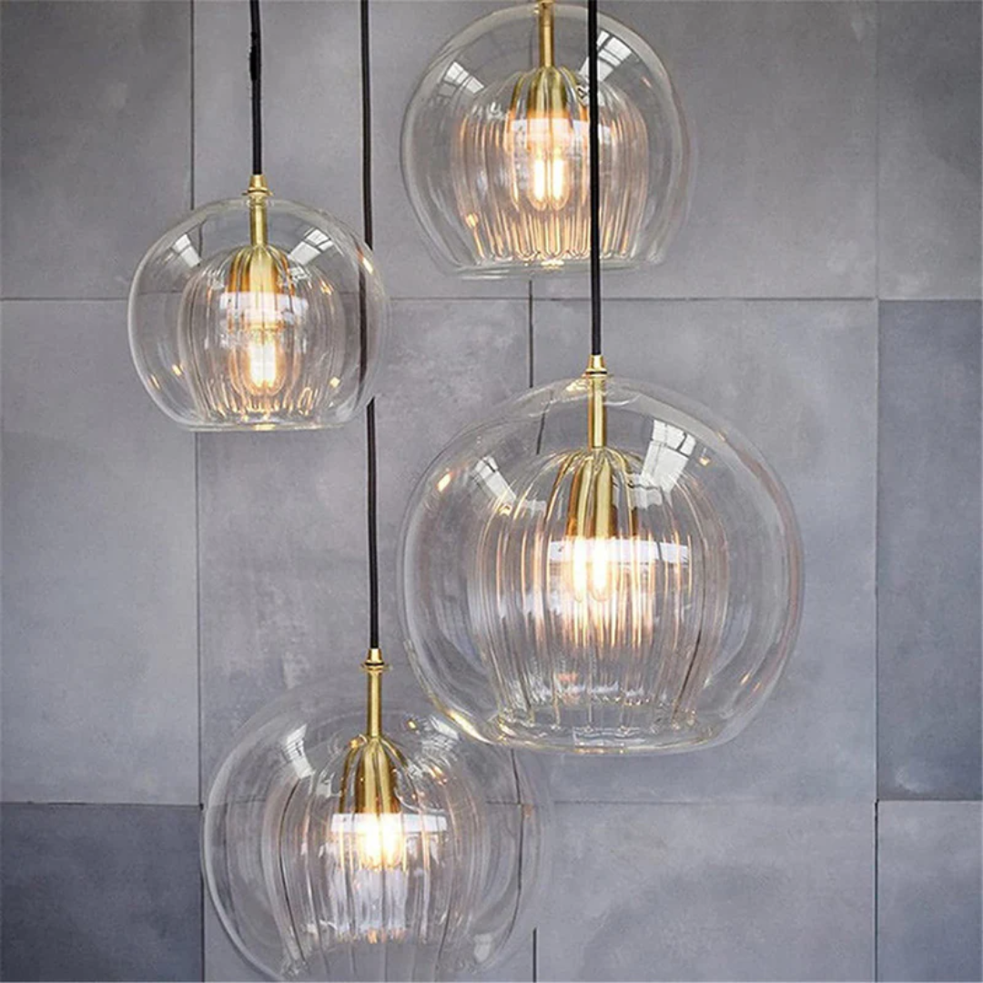 AuroraSphere - Spherical Glass LED Pendant Light
