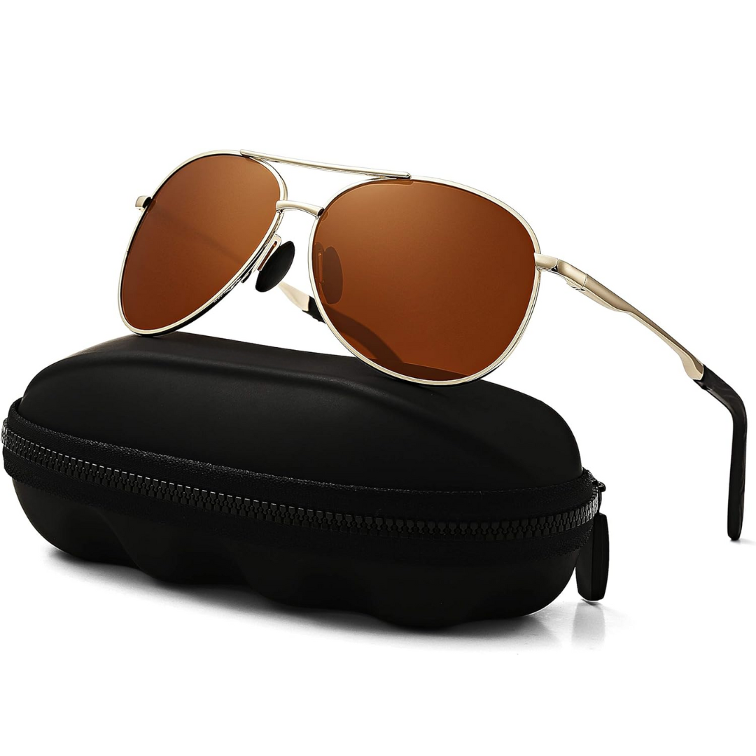 JoeyGlare - Premium Polarized Aviator Sunglasses