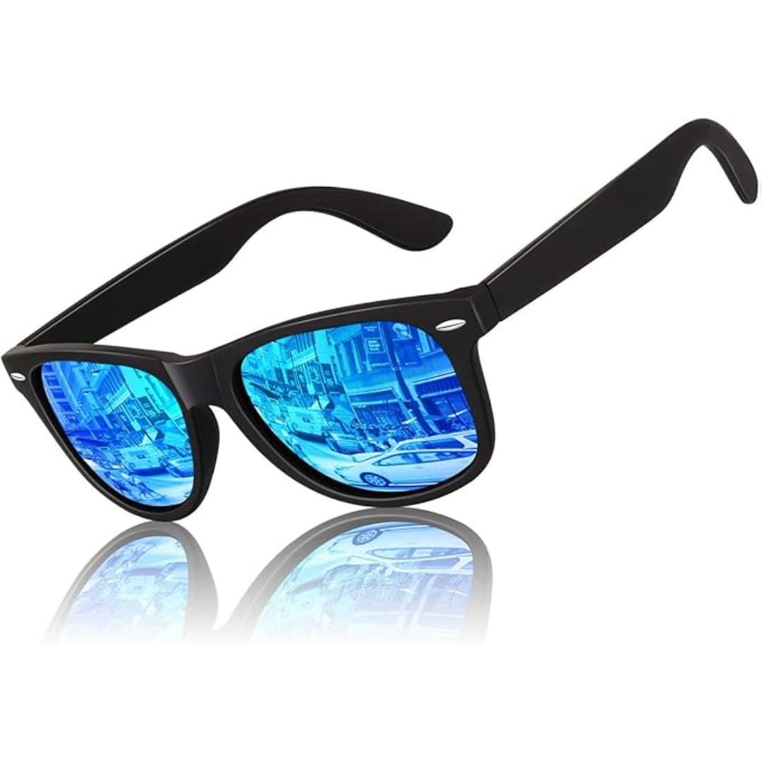 Jamie - 80s Retro Polarized Sunglasses for Men