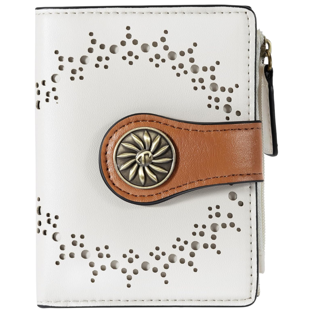 ClaireSlim - Slim RFID Leather Wallet for Women