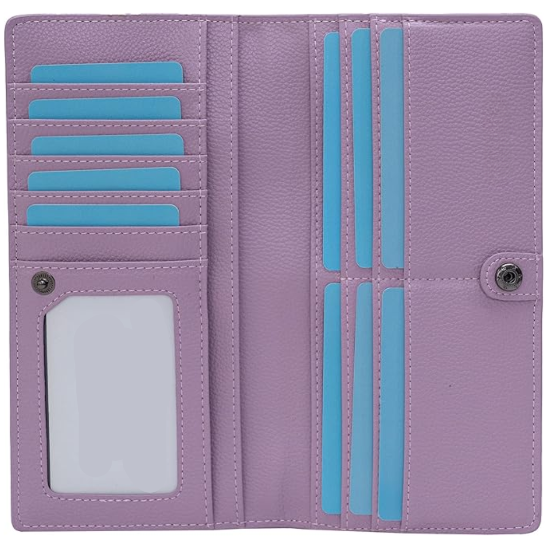 Renée Wallet - Ultra-Slim RFID Leather Wallet