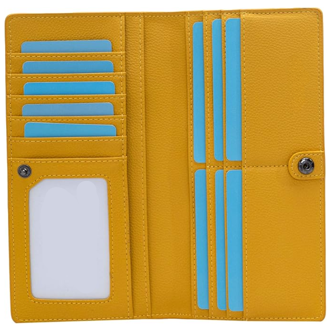 Renée Wallet - Ultra-Slim RFID Leather Wallet