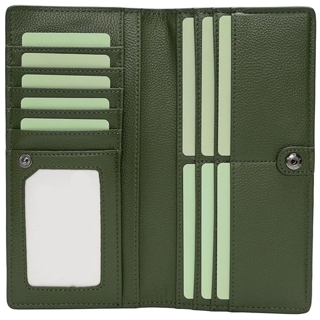 Renée Wallet - Ultra-Slim RFID Leather Wallet