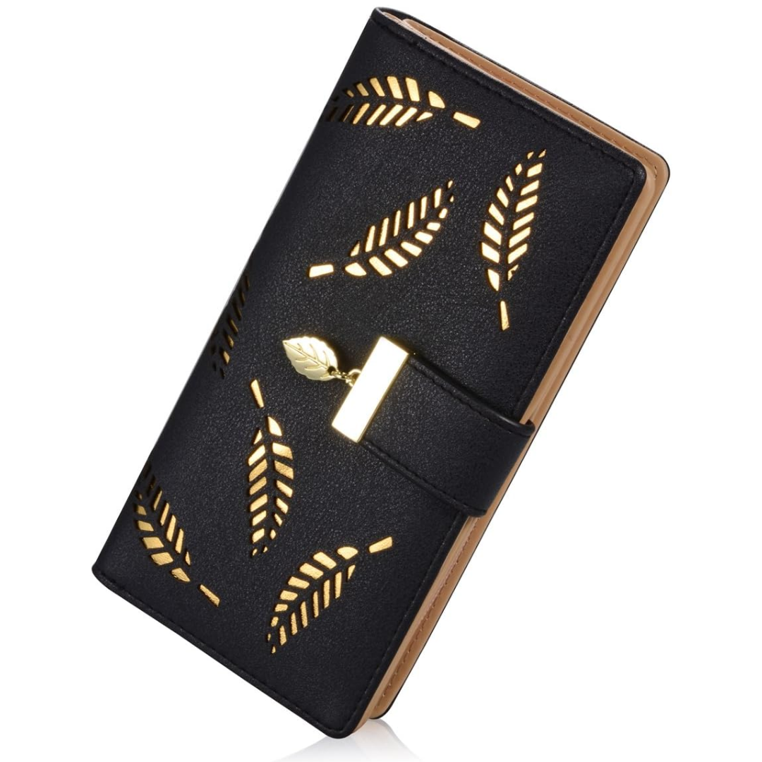 LeatherLeaf - Stylish Leather Wallet for Women