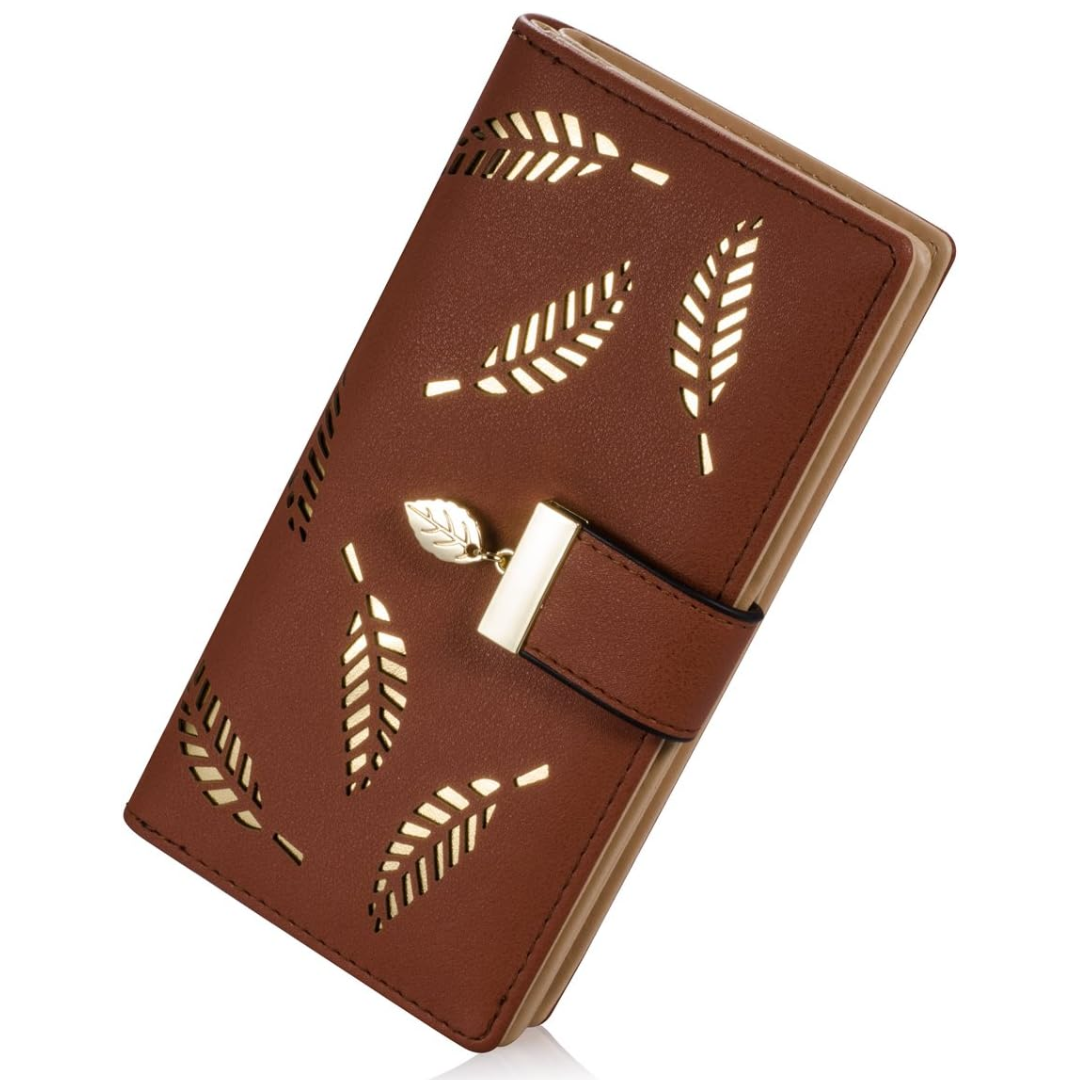 LeatherLeaf - Stylish Leather Wallet for Women