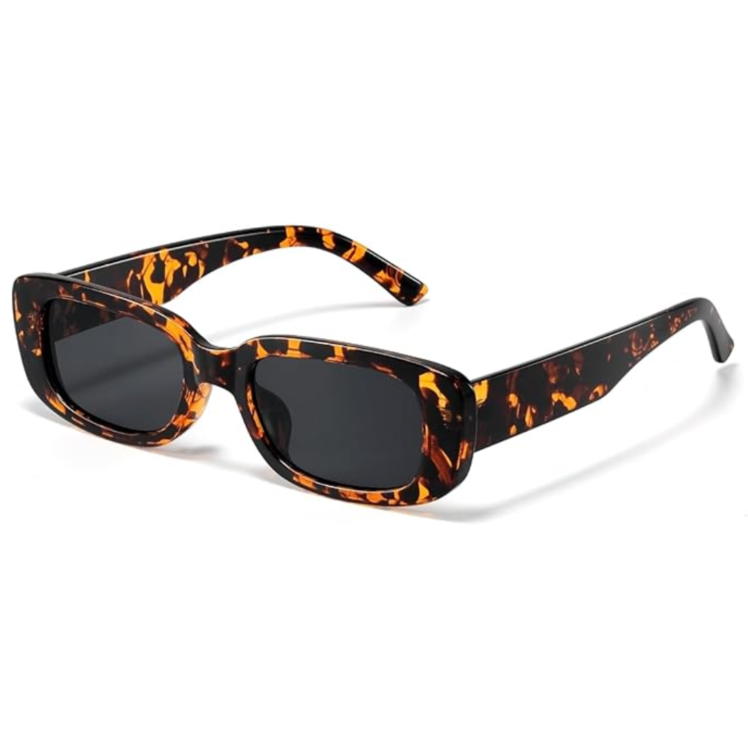 AriaLens - Retro Y2K Rectangular Sunglasses