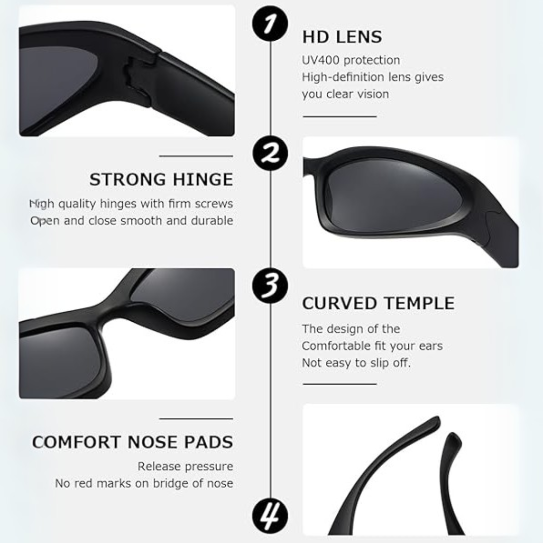 SwiftWrap - Polarized Sport Sunglasses