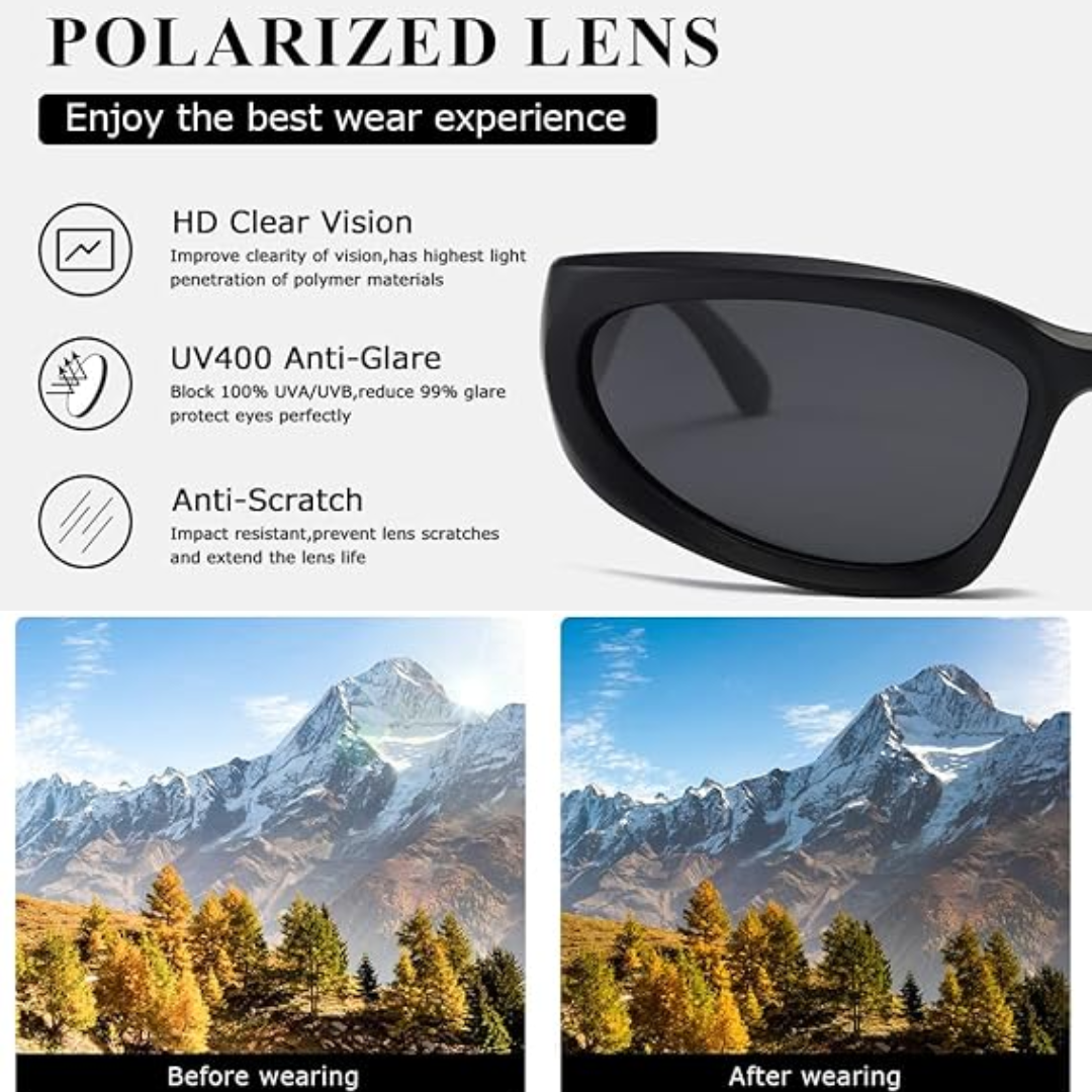 SwiftWrap - Polarized Sports Sunglasses