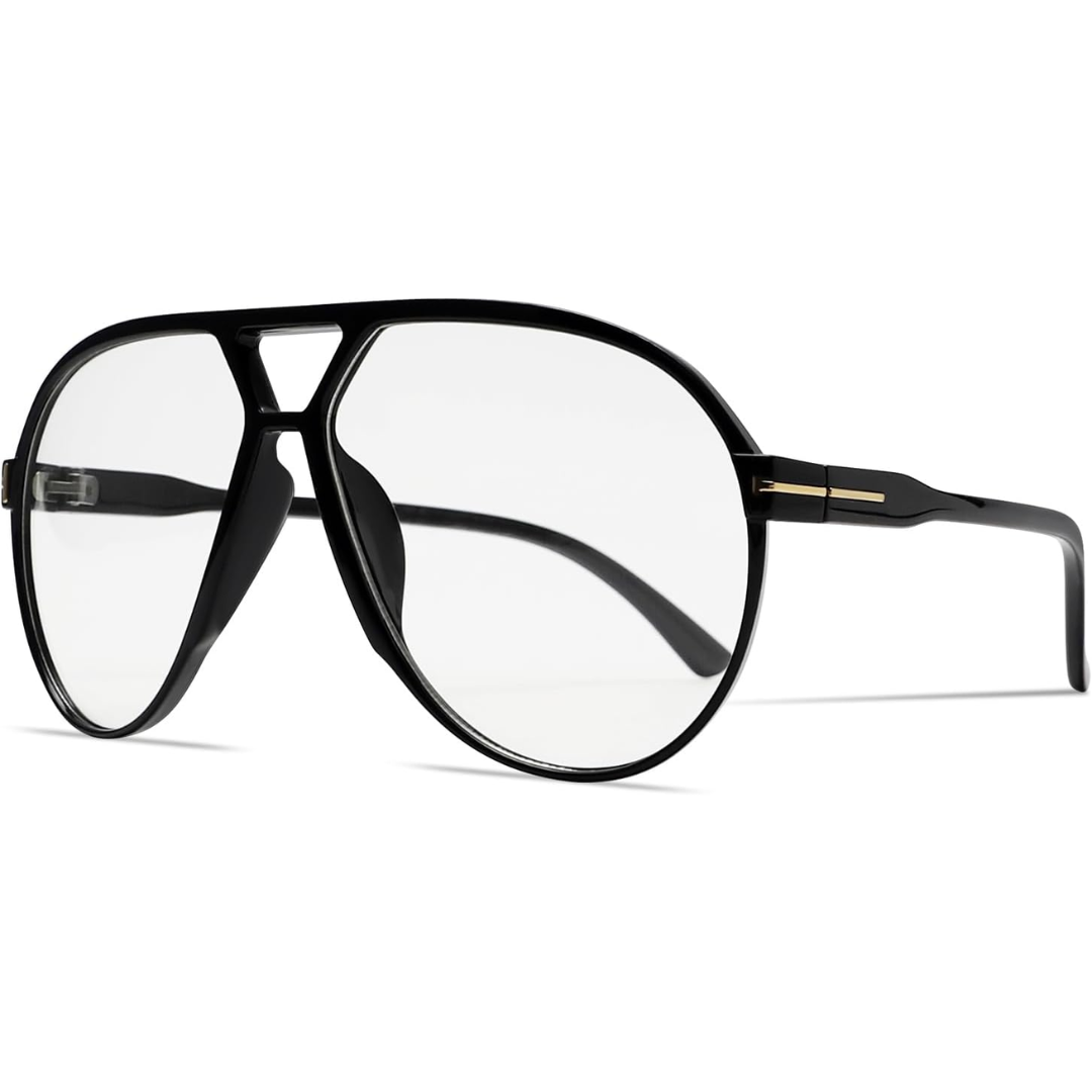 AmaraVision - Retro Oversized Aviator Sunglasses
