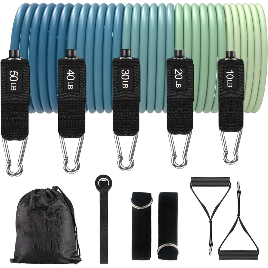 PowerGrip Resistance Bands with Handles