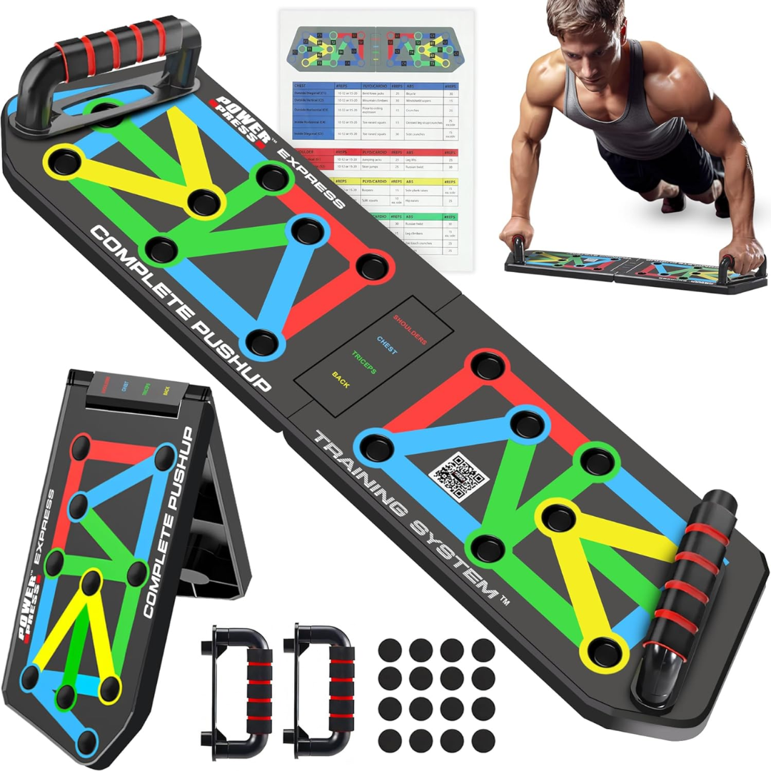 FlexiFit Folding Push-Up Training Board