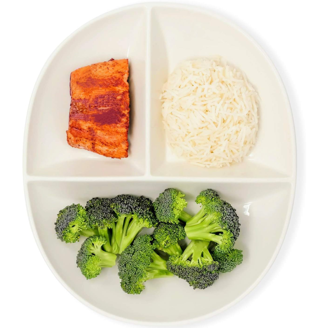 PortionMaster - Porcelain Portion Control Plate