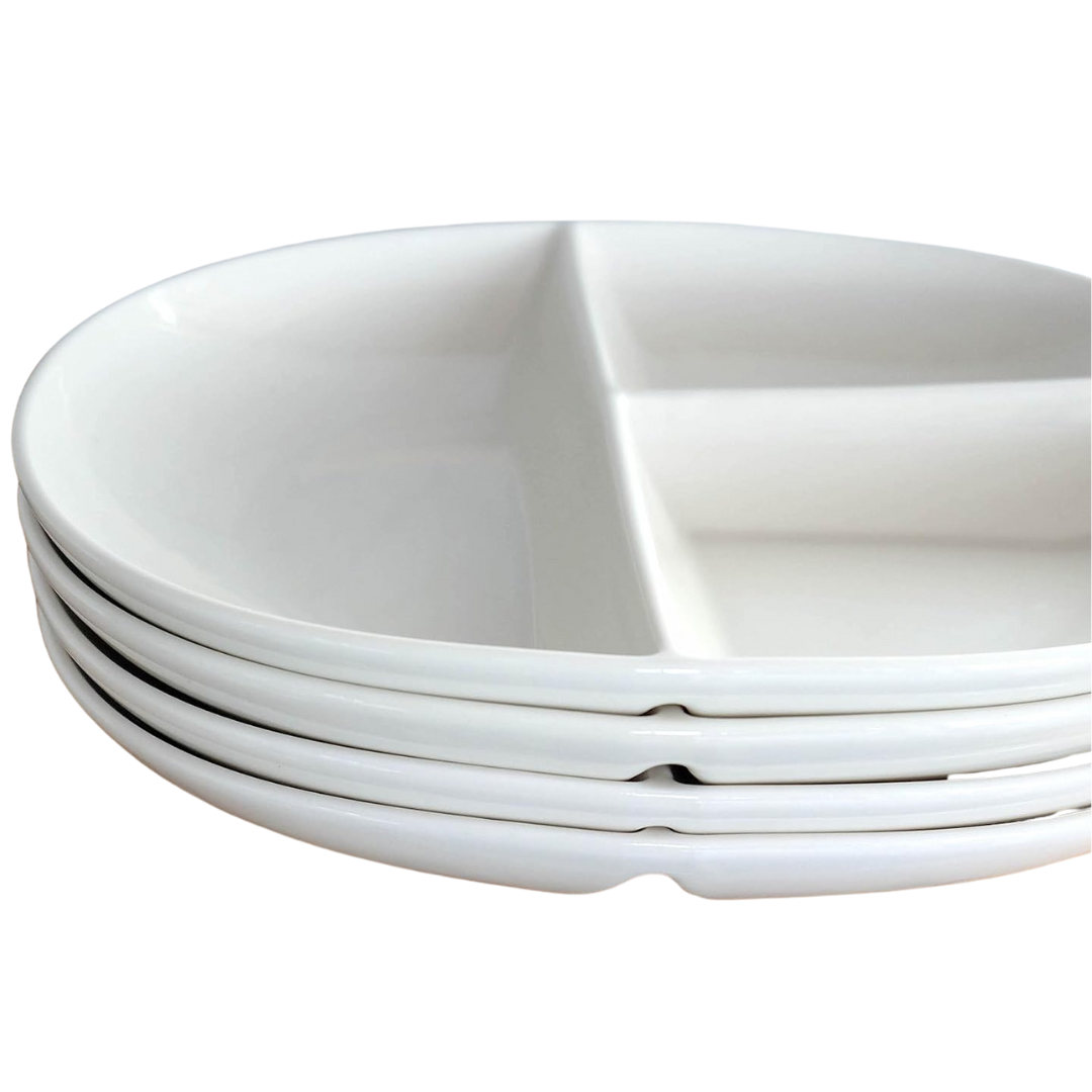 PortionMaster - Porcelain Portion Control Plate