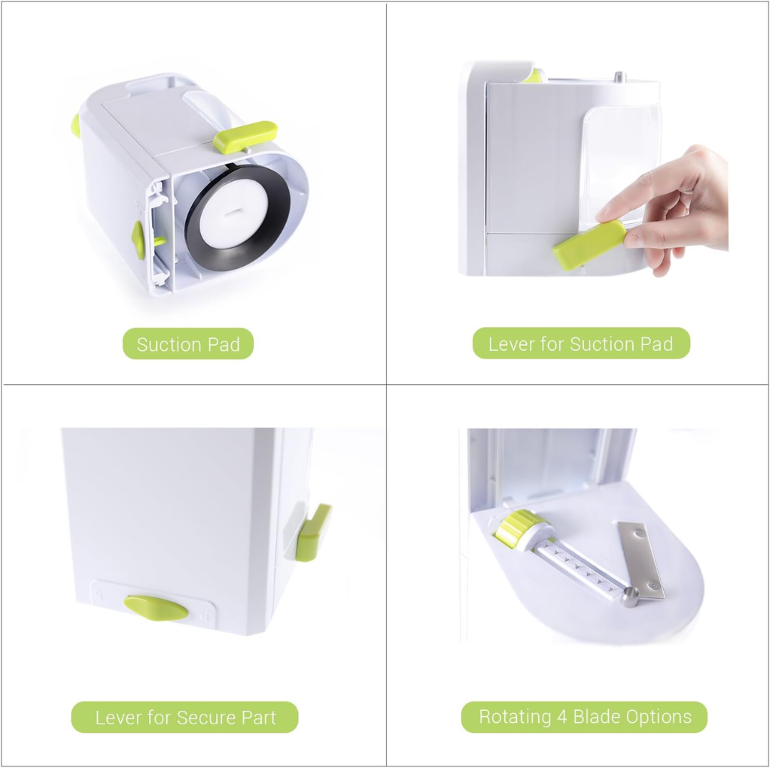 PowerSpiral Vegetable Slicer with Suction