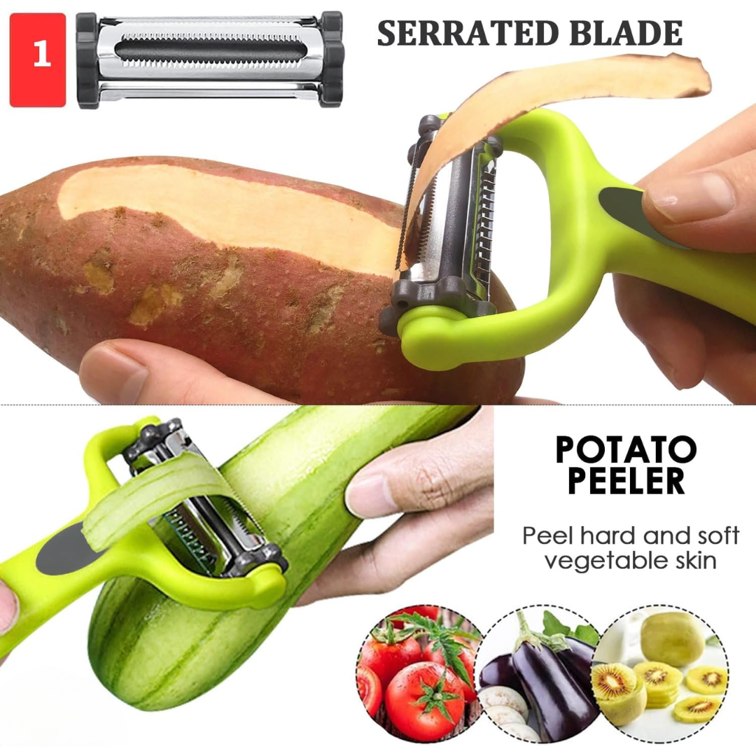 VeggieMaster 3-in-1 Julienne Peeler