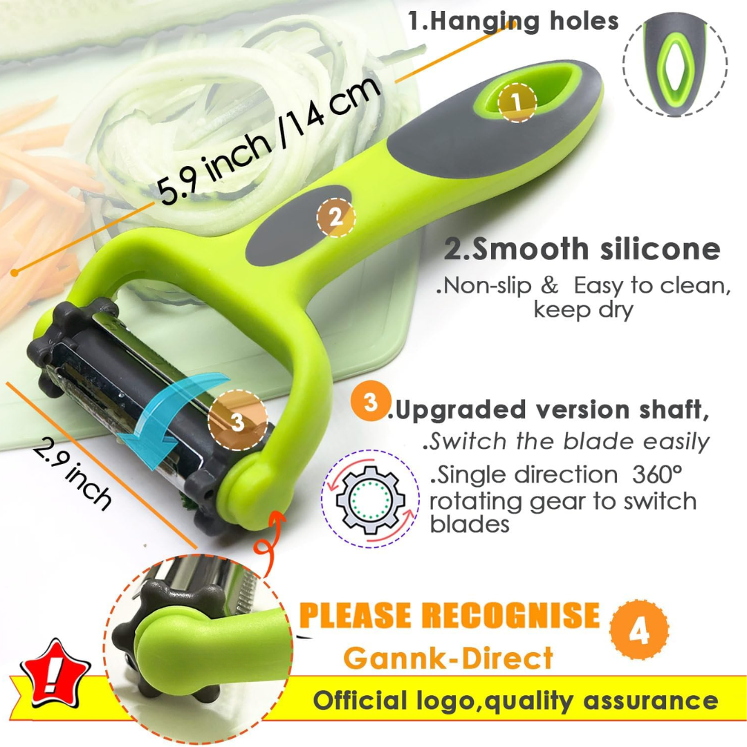 VeggieMaster 3-in-1 Julienne Peeler