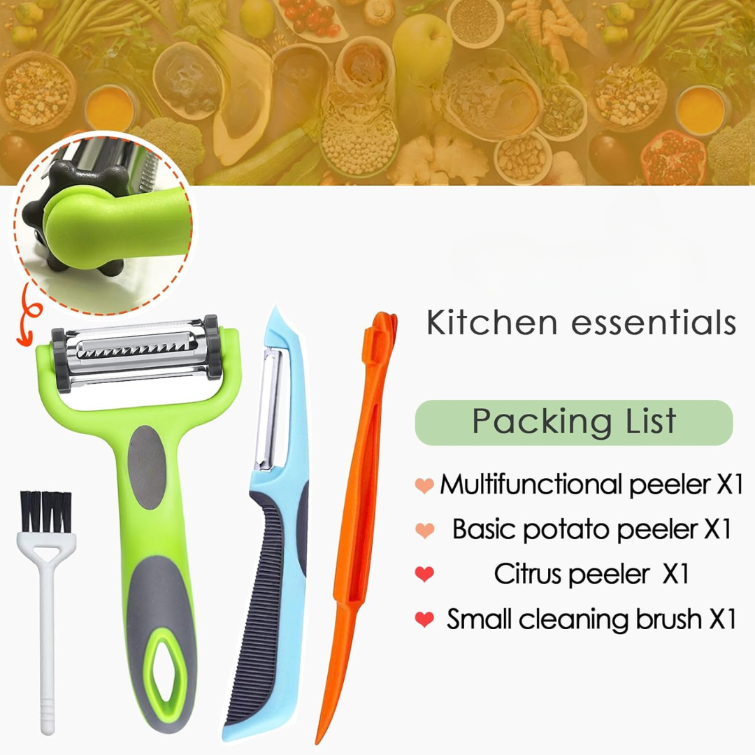 VeggieMaster 3-in-1 Julienne Peeler