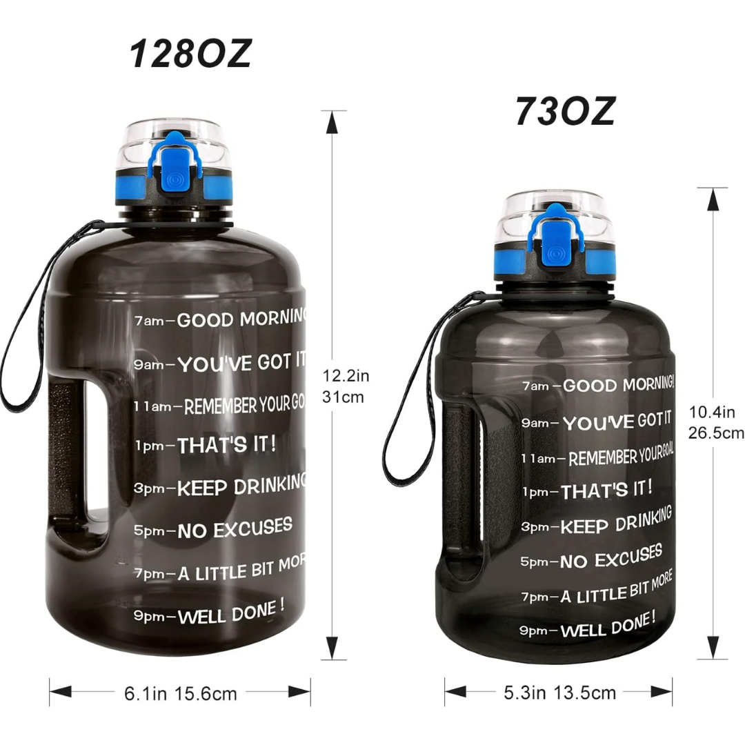 HydroBoost - 3.8L Motivational Water Bottle