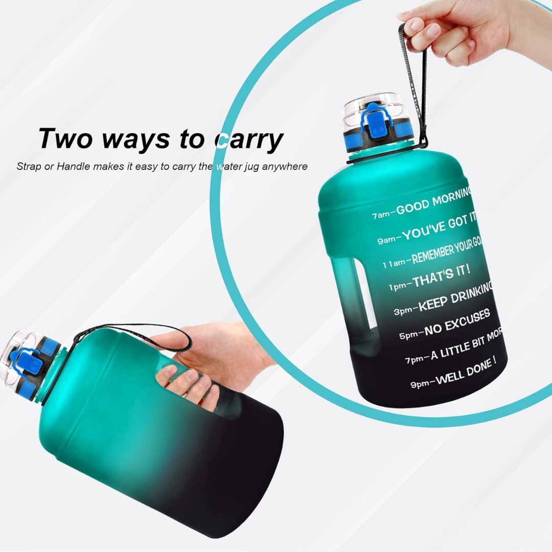 HydroBoost - 3.8L Motivational Water Bottle