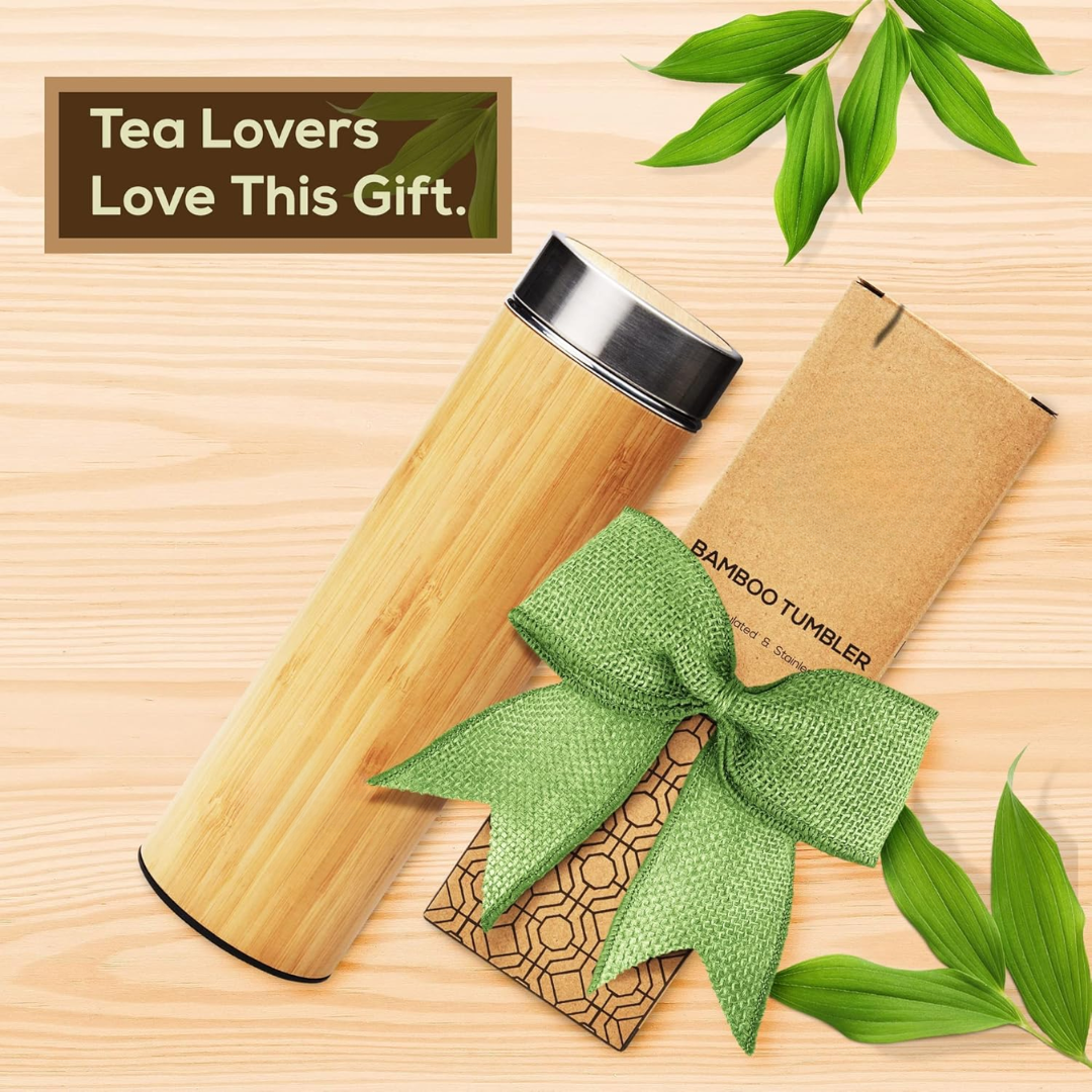 TeaFusion - Bamboo Tea Infuser Bottle 500ml