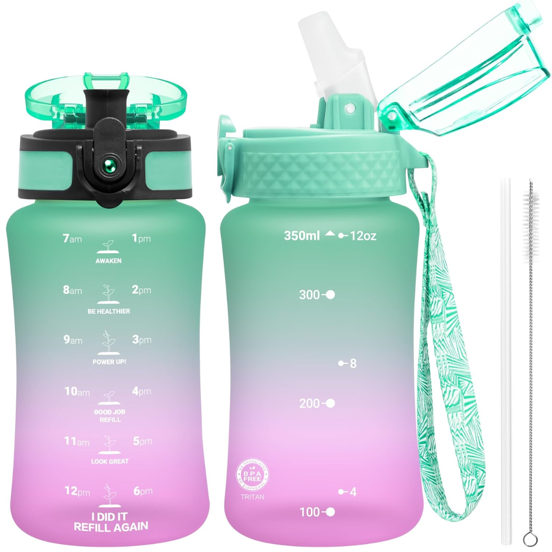 EcoFlow - BPA-Free Tritan Water Bottle with Straw