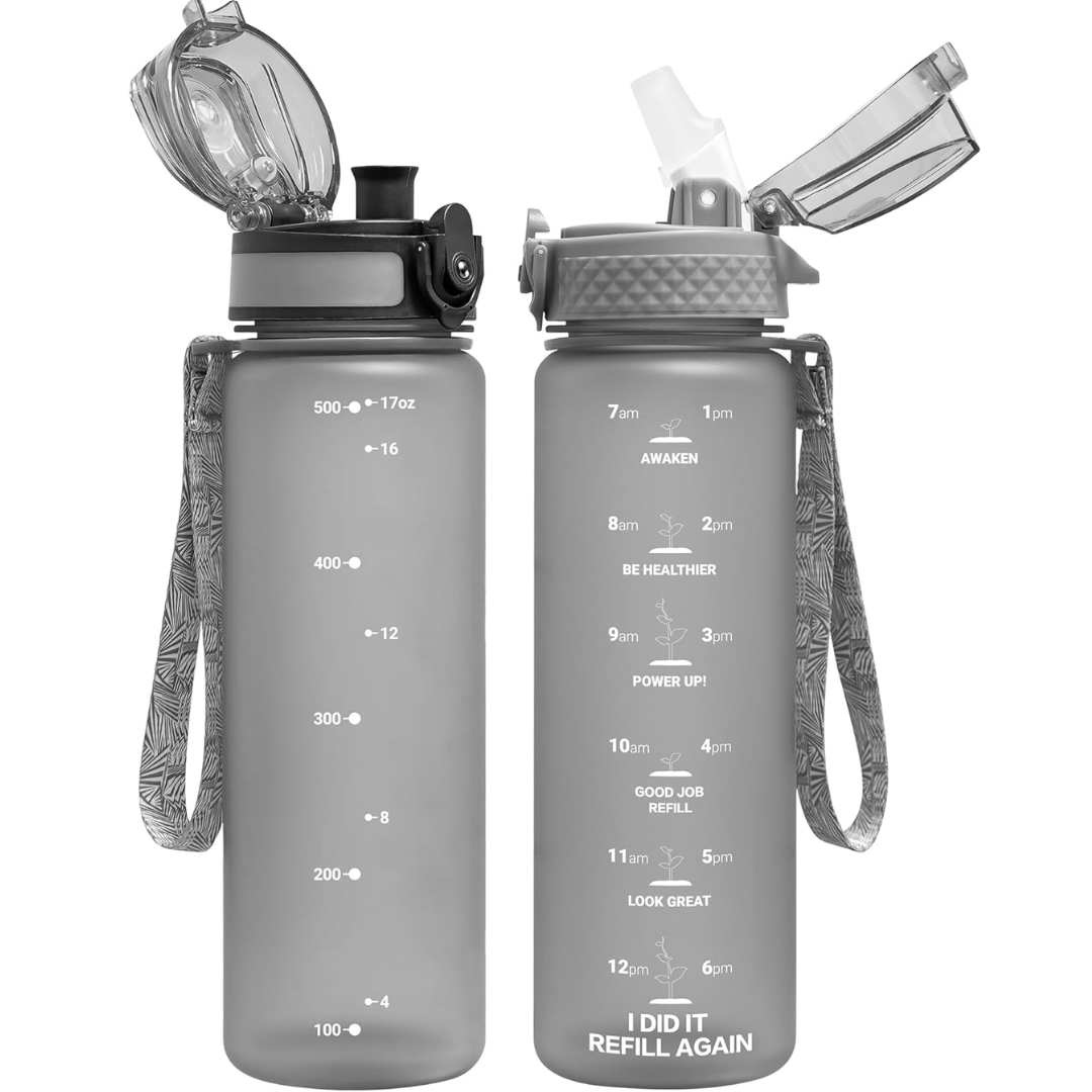 EcoFlow - BPA-Free Tritan Water Bottle with Straw