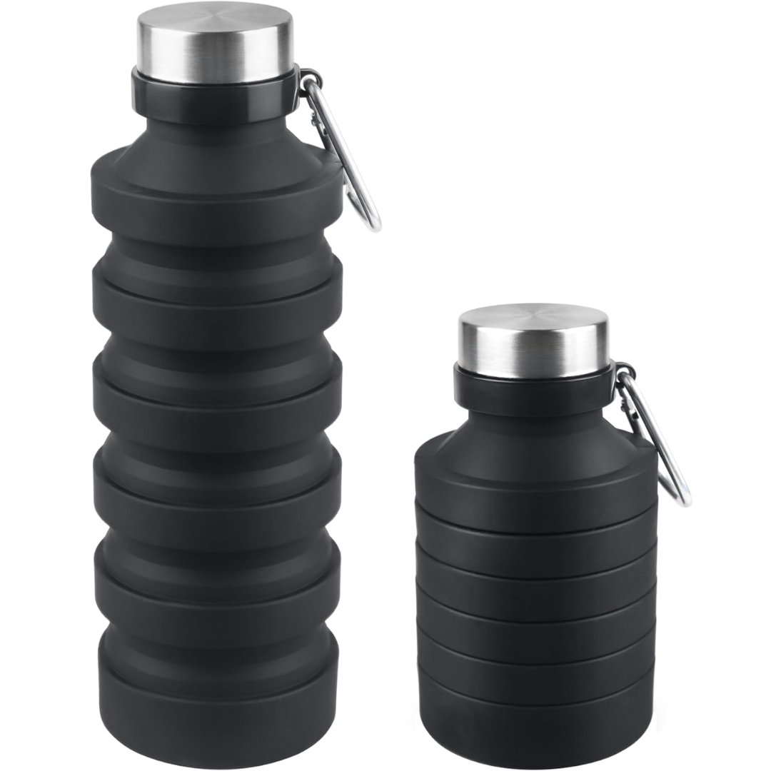 FlexiHydrate - Collapsible Silicone Water Bottle