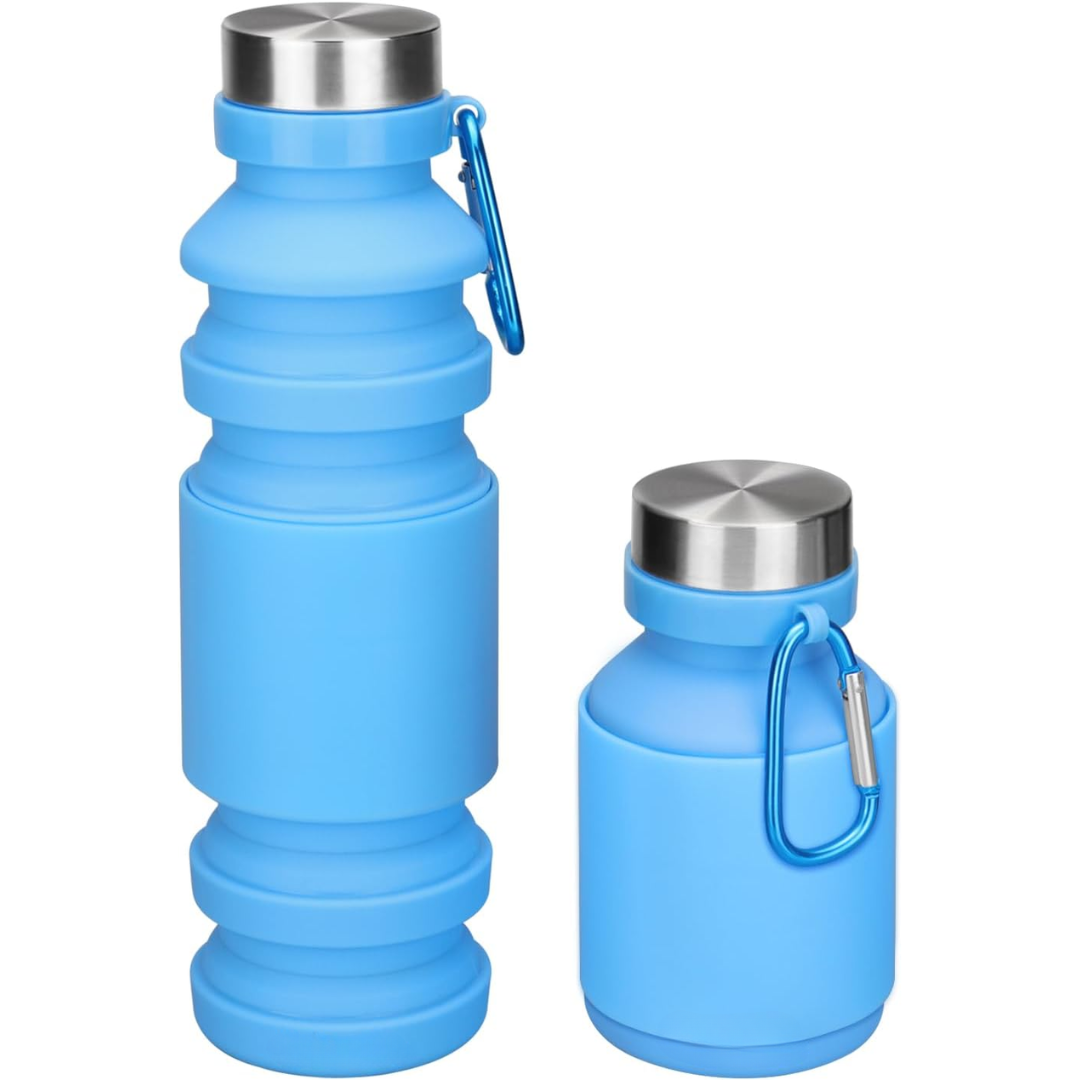 FlexiHydrate - Collapsible Silicone Water Bottle