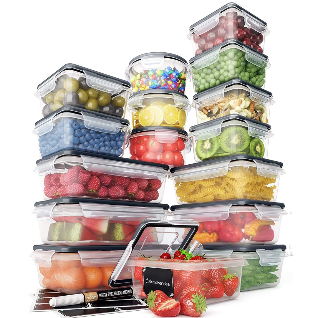 StoreMaster - Luxury Airtight Storage Container Set (16 Pieces)