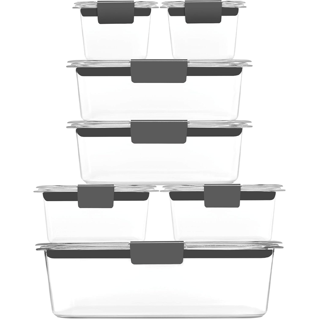 FreshPrep - 7-Piece BPA-Free Meal Prep Set