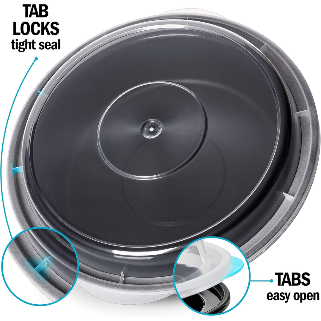 MealPrepPro - Round BPA-Free Food Storage Containers with Airtight Lids
