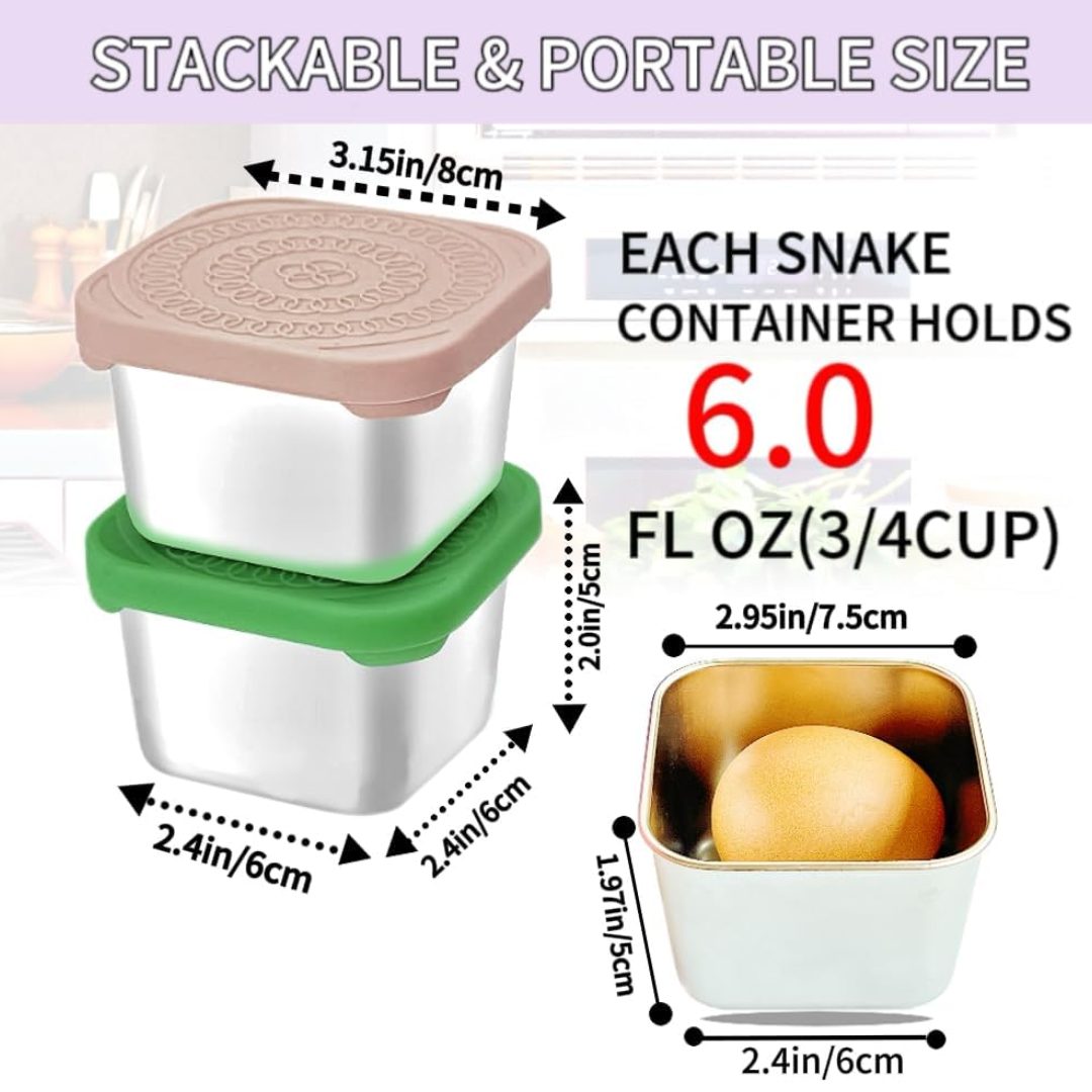 SnackBox Pro - Stainless Steel Kids Boxes