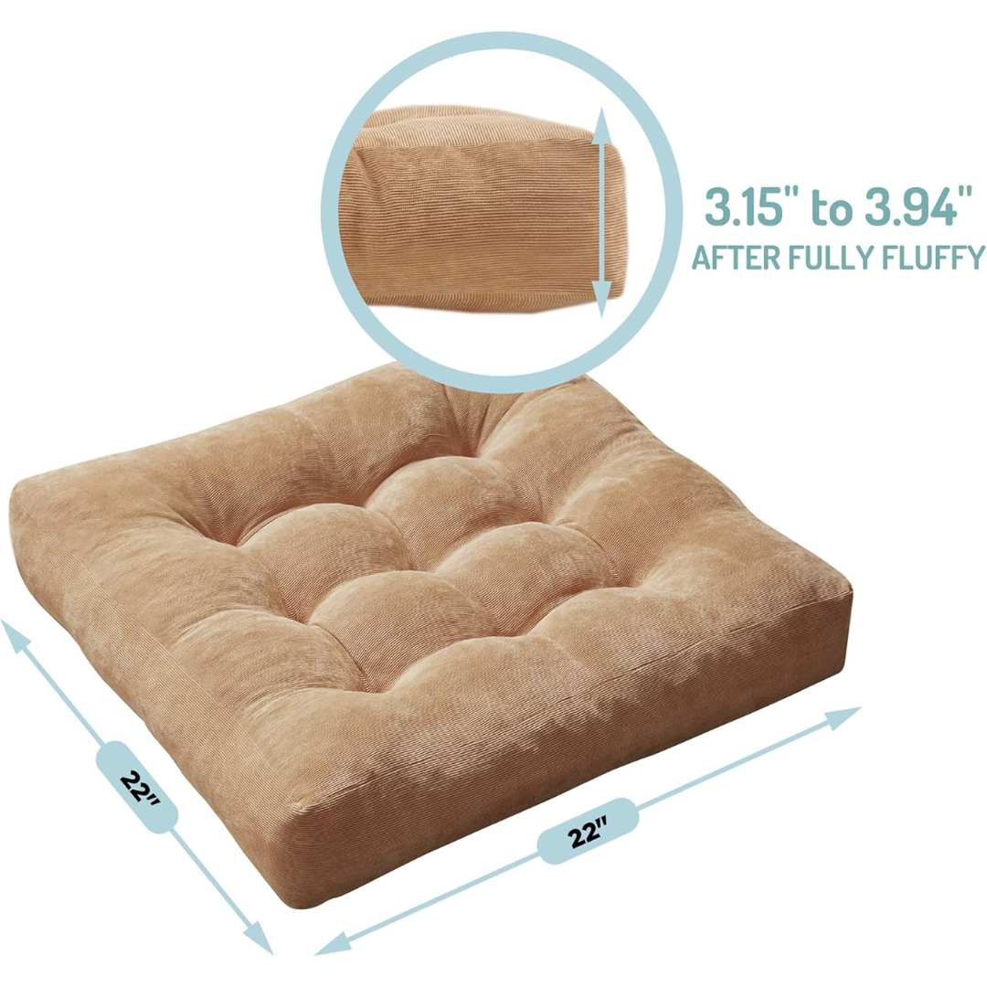 ZenCushion - Set of 2 Luxe Meditation Cushions