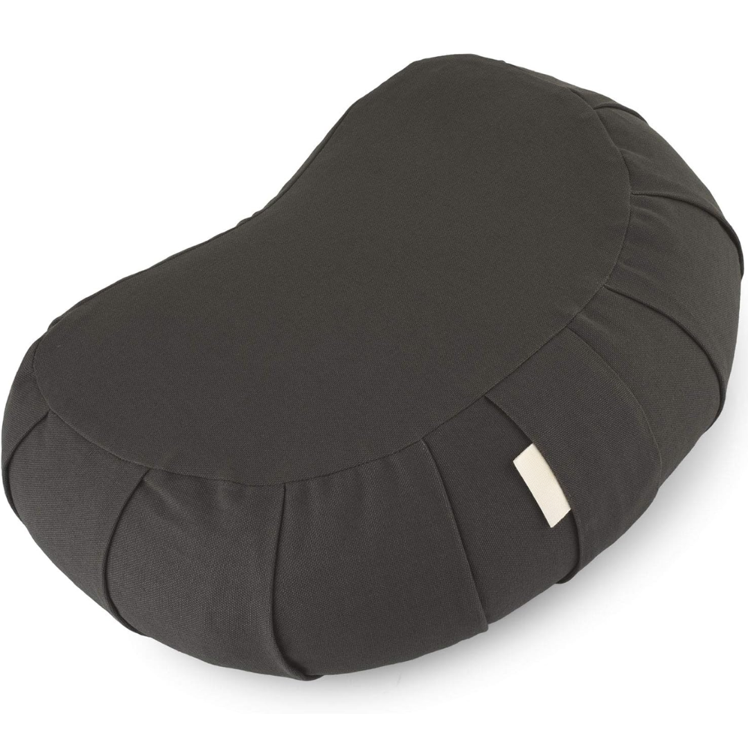 EcoCalm - Curved Organic Cotton Meditation Cushion