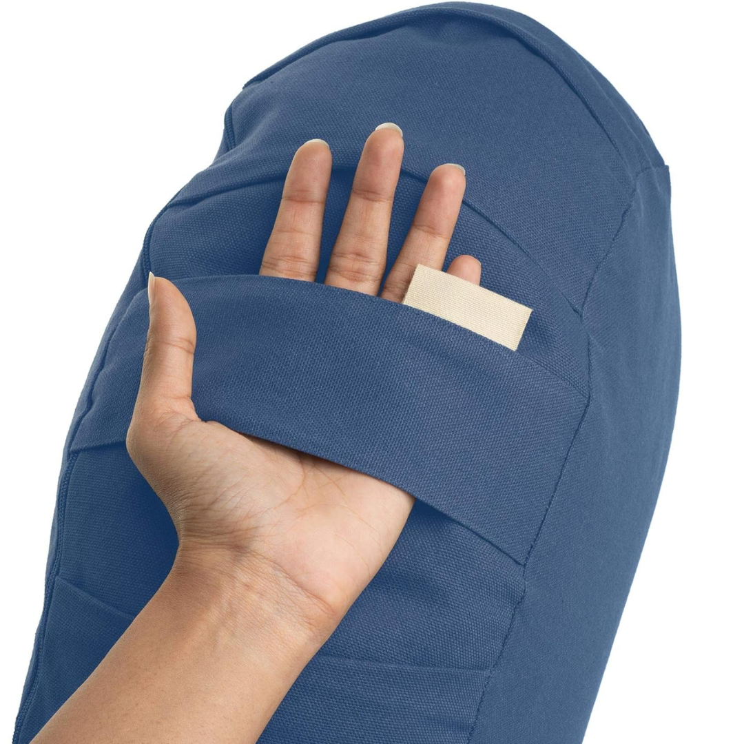 EcoCalm - Curved Organic Cotton Meditation Cushion