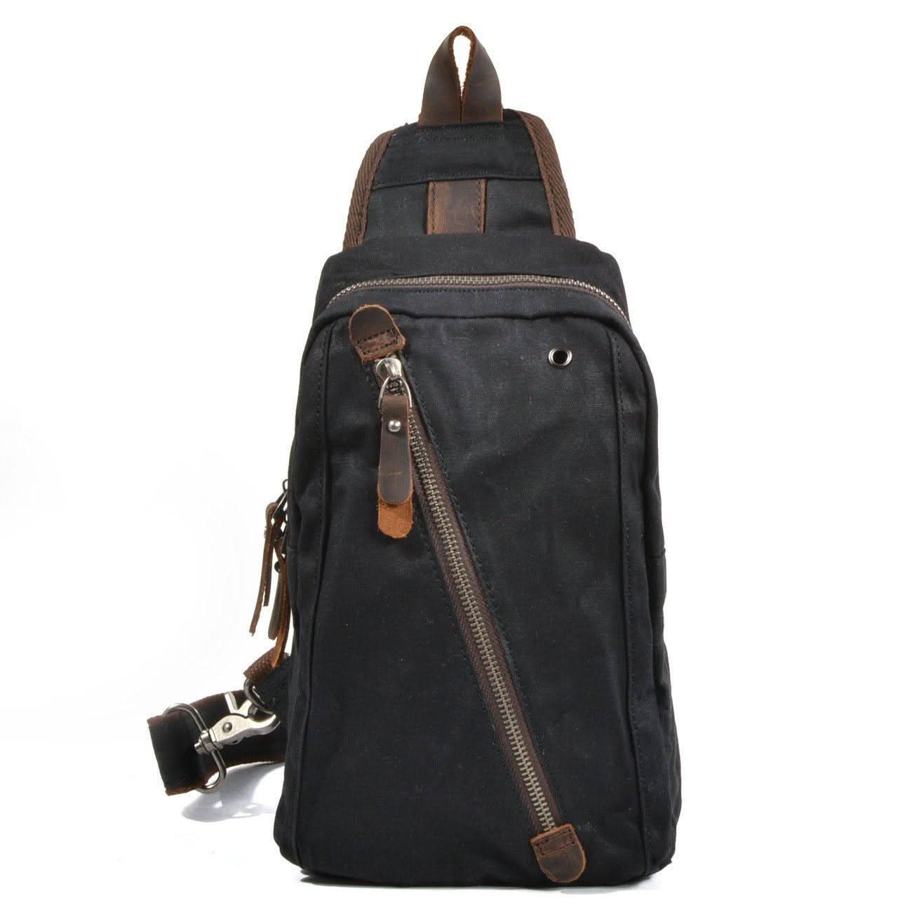 Urban Explorer | Women's Waxed Canvas Backpack with Waterproof Design | Stylish & Organized for Active Lifestyles 11
