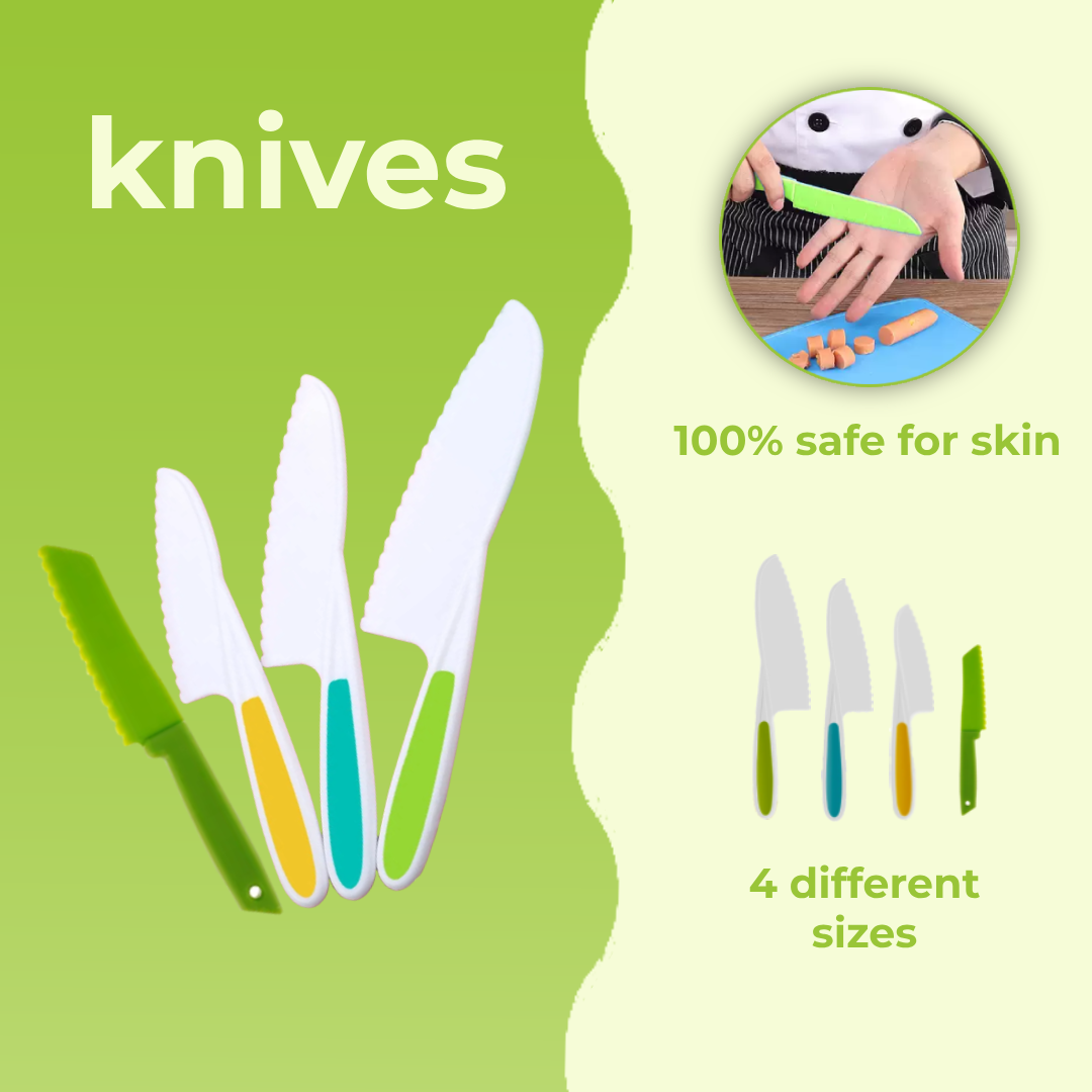 LittleChefs Palate - Kids Cooking and Kitchen Tool Set