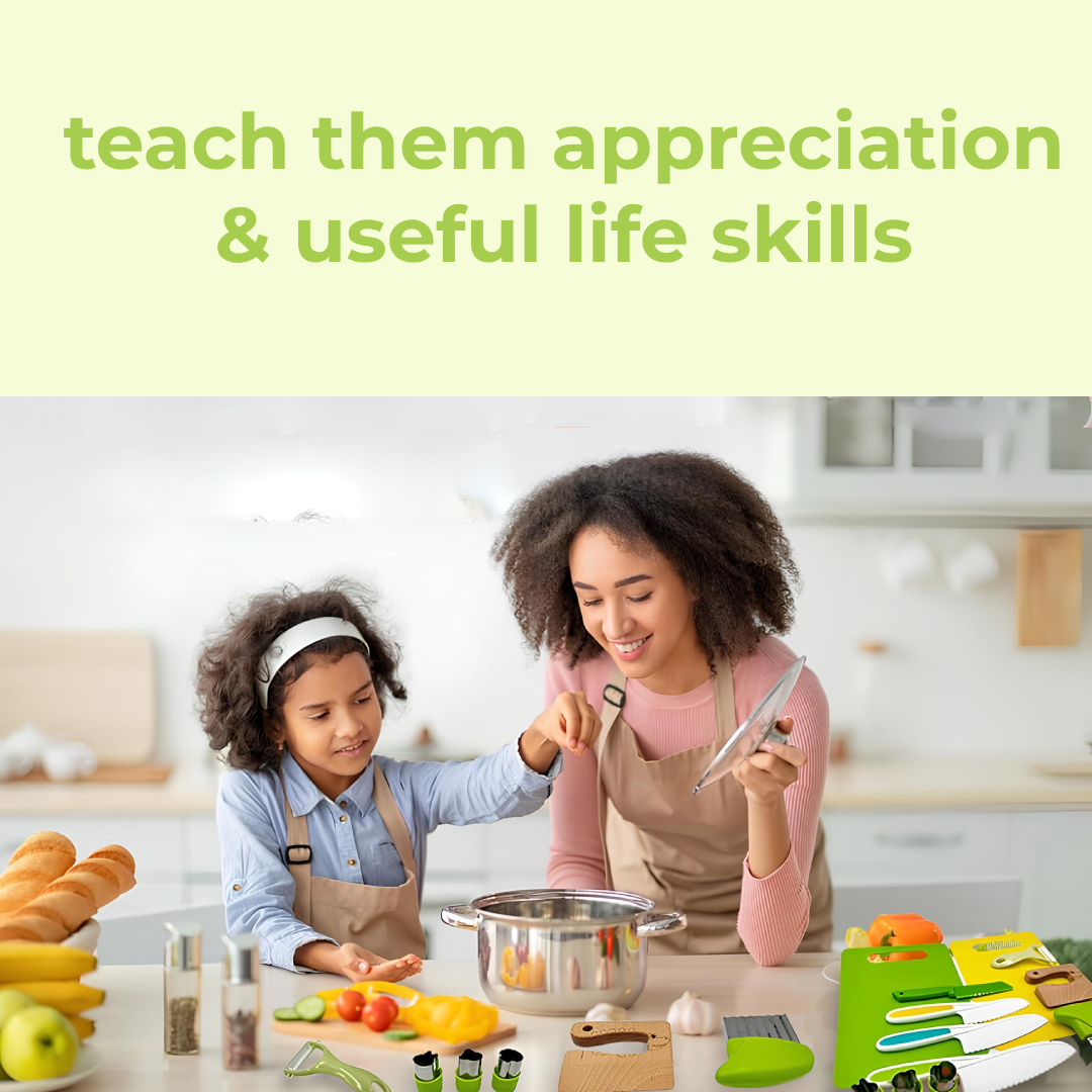 LittleChefs Palate - Kids Cooking Tool Set