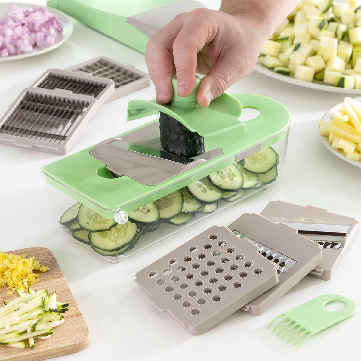 MultiChop - Stylish Vegetable Chopper and Grater