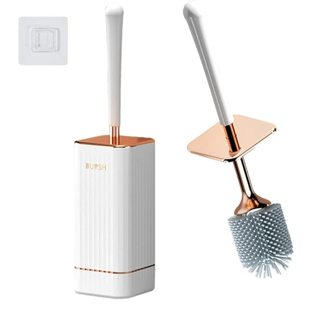 Flexi Toilet Brush with Quick-Dry Holder