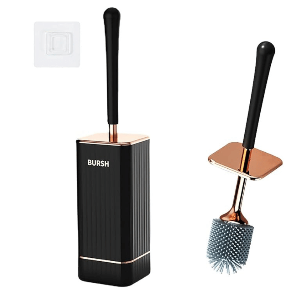 Flexi Toilet Brush with Quick-Dry Holder