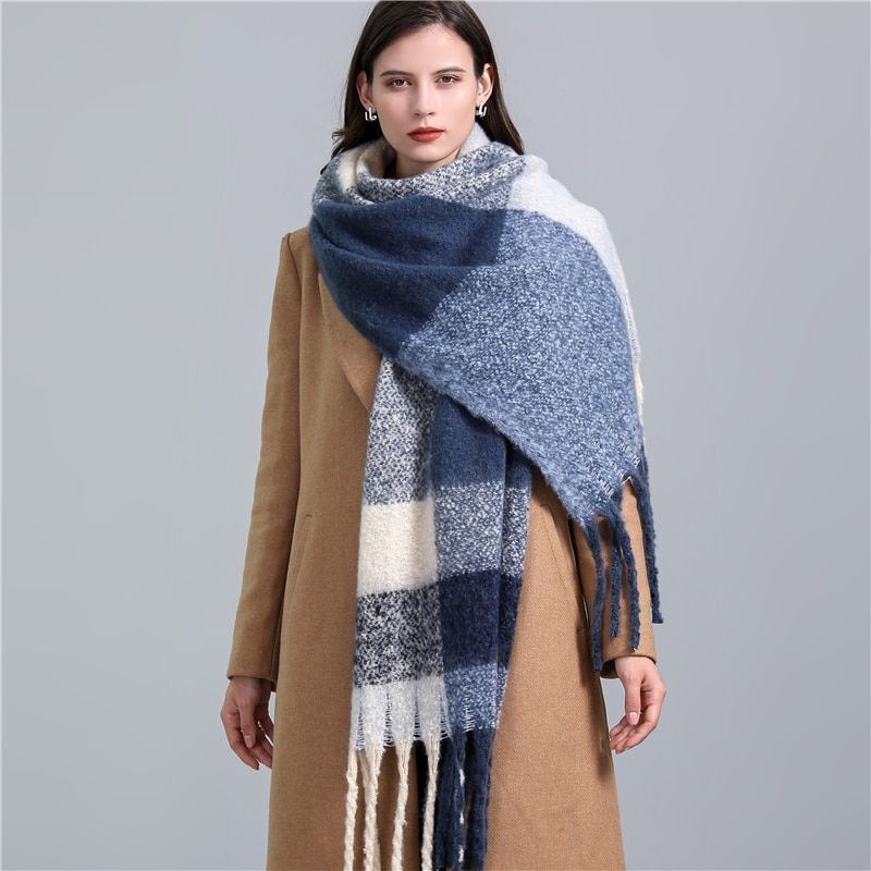 CosyPlaid Scarf - Warm Plaid Winter Scarf