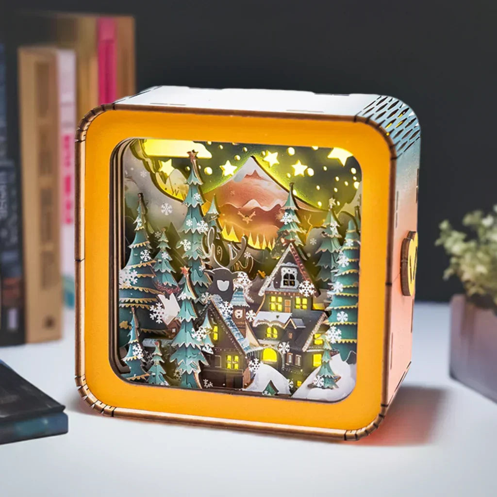 Festive3D - 3D Wooden Christmas Puzzle