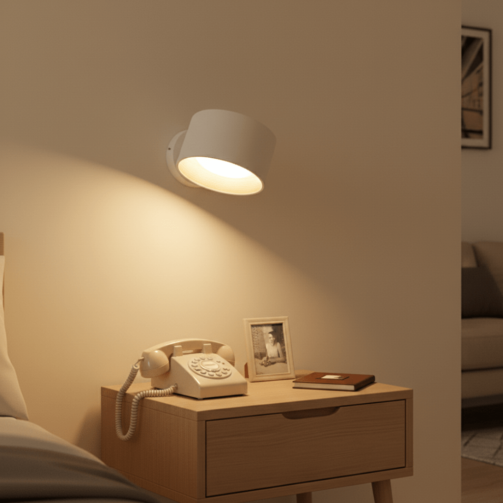 Wireless LED Wall Light | Modern Sconce Light with Remote Control | Adjustable Brightness for Effortless Home Ambiance 2