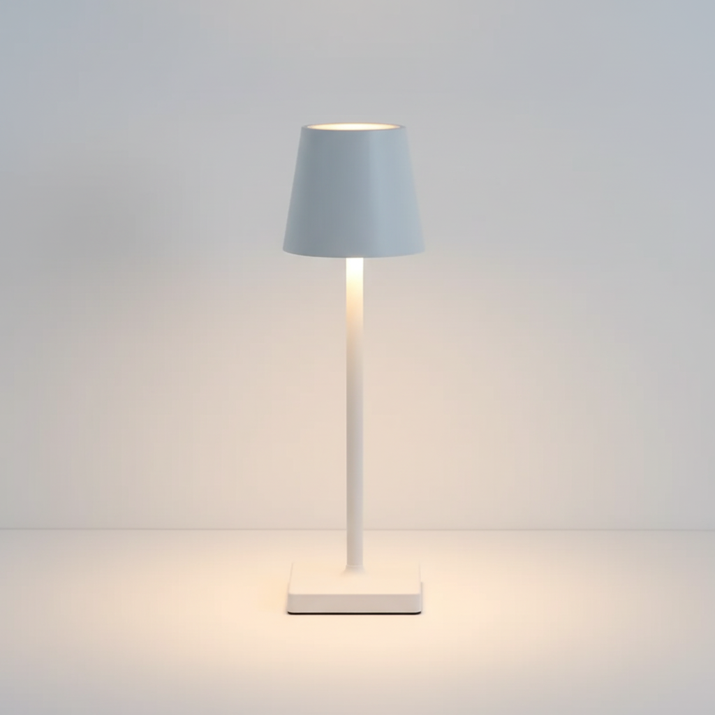 Wireless Table Lamp | Scandinavian Design with Touch Control | Cordless & Waterproof for Indoor and Outdoor Use 2