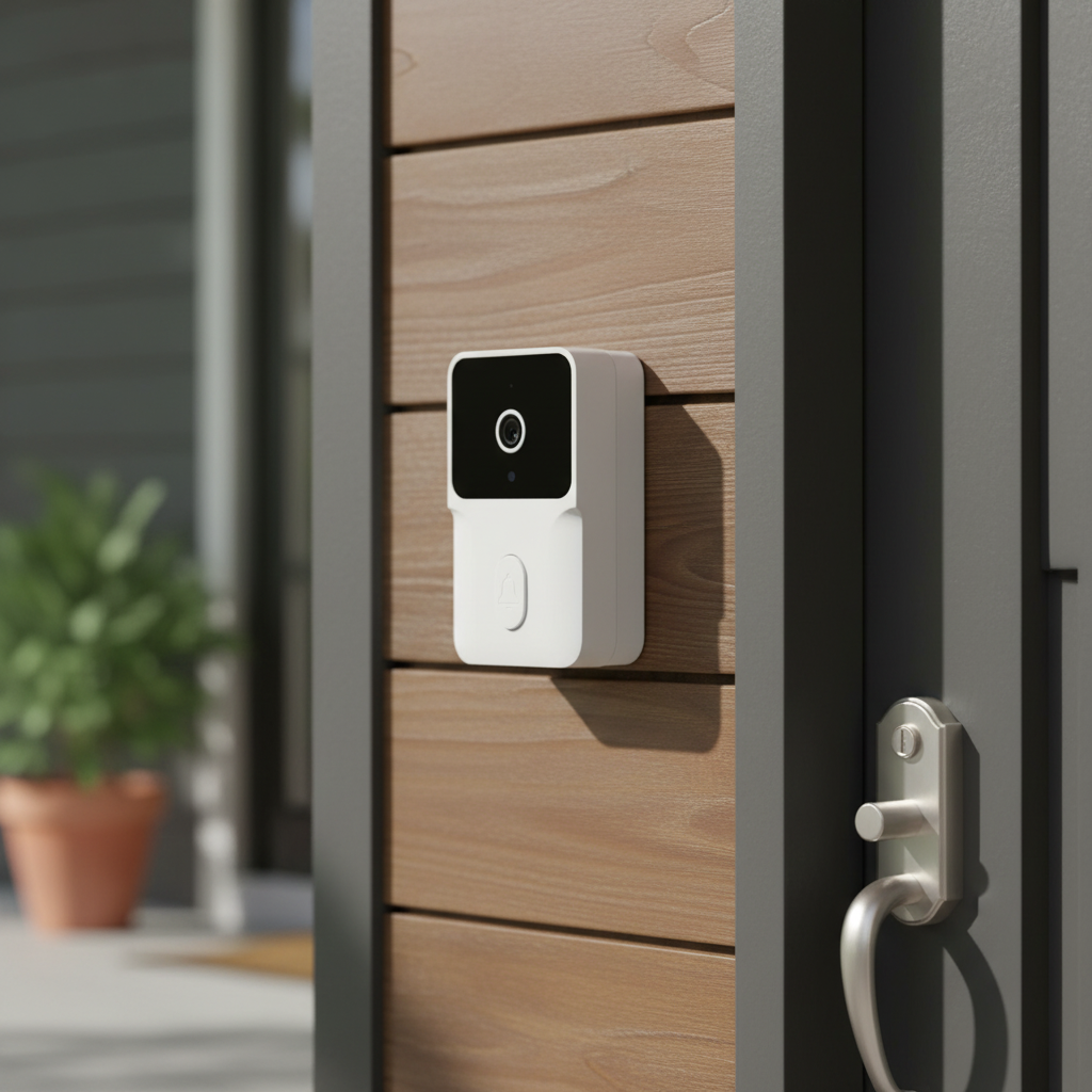Wireless Video Doorbell Camera with 4K Resolution & Night Vision | Smart Notifications for Enhanced Home Security 1