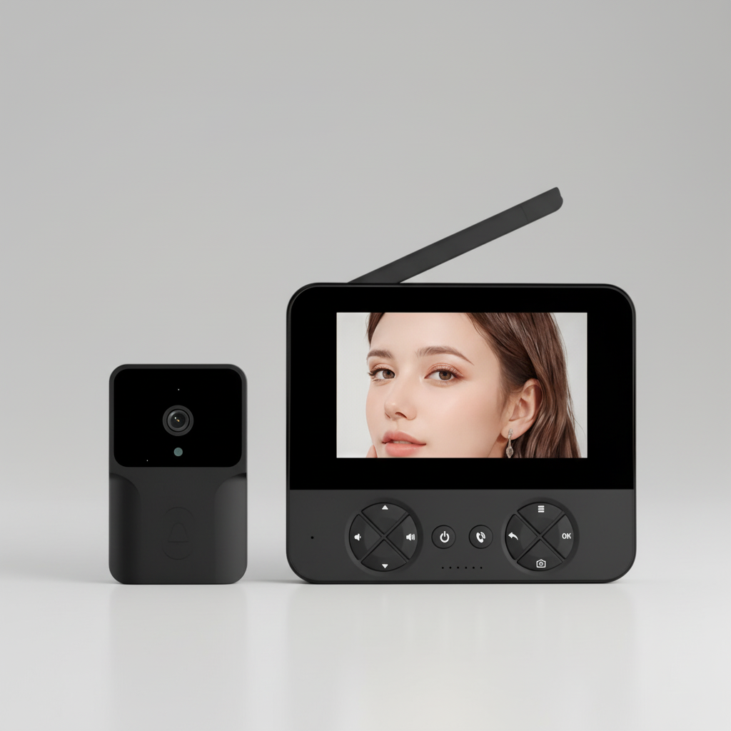 Wireless Video Doorbell Camera with 4K Resolution & Night Vision | Smart Notifications for Enhanced Home Security 4