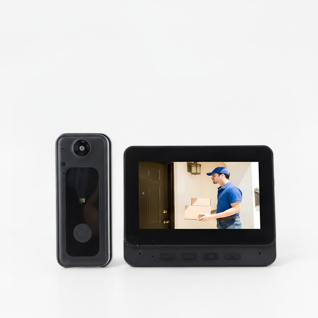 Wireless Video Doorbell Camera with 8MP HD Video & Two-Way Communication for Enhanced Home Security 1